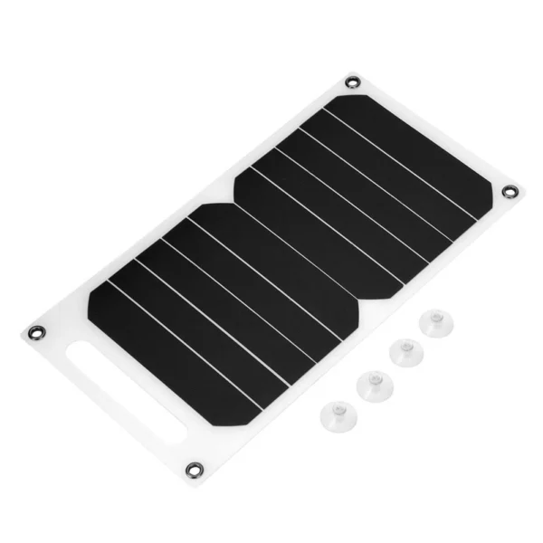 10W Solar Panel USB Charged Waterproof Portable For Phones Power Banks Outdoor Camping Hiking Backpacking - Image 3