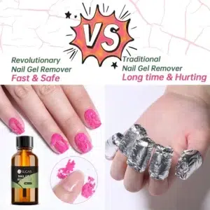 UR SUGAR 50ml Fast Remover Magic Effect Nall Gel Professional Hybrid Brust Removal Cleaner Nail Art Tool Functional Manicure Gel