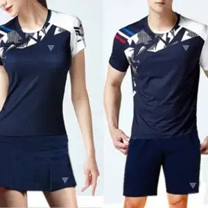 High-end badminton clothing women's sports suit quick-drying professional jersey men's 2024 new custom spring and summer short-s