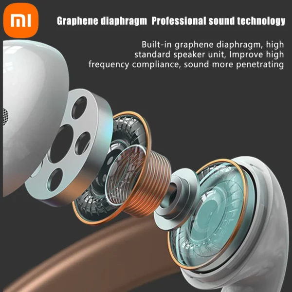 XIAOMI AP05 True Wireless Earphone Buds5 HIFI Stereo Sound Bluetooth5.3 Headphone MIJIA Sport Earbuds With Mic For Android iOS - Image 4