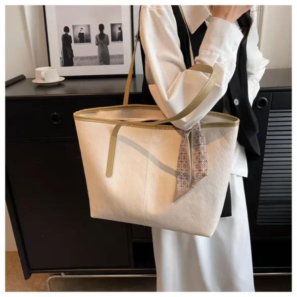 Luxury Brand Tote Bag Women Large Capacity Shopping Shoulder Bags Classic Bolsas De Mujer Handbags 2021 Designer Sac A Main Big - Image 4