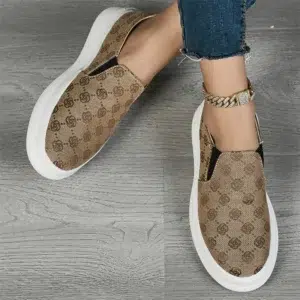 2024 Brand Men's Slip on Canvas Shoes Sale Luxury Unisex Canvas Sneakers Men Lightweight Platform Casual Loafers Man Espadrilles