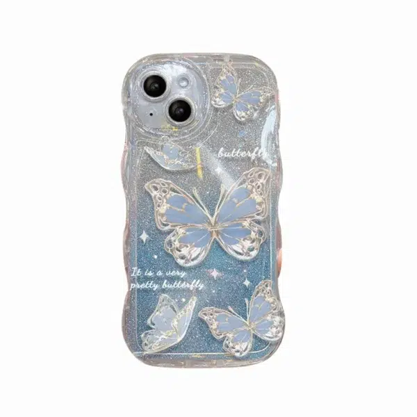 Hot Selling 3D Butterfly Bracelet Phone Case For iPhone 14 ProMax 16 15PLUS 13mini 12 11 X XS MAX XR 8 7 Silicone TPU Soft Shell - Image 6