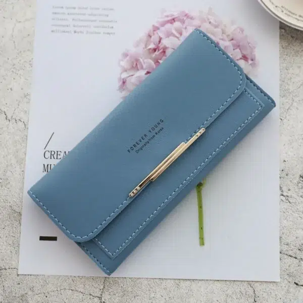 2024 Fashion Wallet Women's Purse Wallet Card Holder Female Clutch Long Purse Multi-card Holder Luxury Designer Lady Coin Purses - Image 5