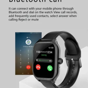 Smart Watch 2024 Android Gift Bluetooth Call Smartwatch Touch Dial Music Fitness Tracker Sports Watches