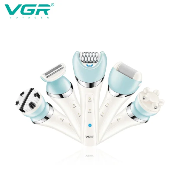 VGR Hair Epilator Electric Lady Shaver Underarms Leg Body Hair Removal Tool Bikini Epilator Portable Epilator for Women V-703 - Image 6