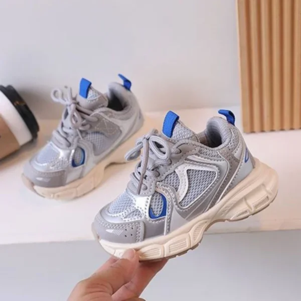 Children Tennis Shoes Versatile Non-slip White Sneakers for Kids Girls Fashion Causal Breathable Toddlers Boys Sports Shoes Hot - Image 2