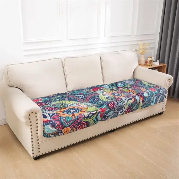 Homaxy Printed Sofa Cover Elastic Cushion Cover For Living Room Pet Mat Chair Cover Furnitur Protector Bottom Full Couch Cover - Image 6