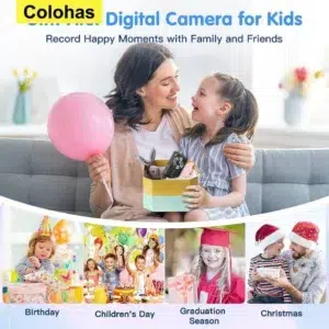 HD Digital Camera 44MP 1080P FHD Photography Camera Video Camcorder 16X Zoom Portable Vlogging Camera for Kids Adults Beginners