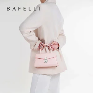 BAFELLI 2023 NEW WOMEN'S HANDBAG SUMMER FASHION TRENDING CASUAL LUXURY BRAND LEATHER ORIGINAL DESIGNER FEMALE OFFICE PURSE