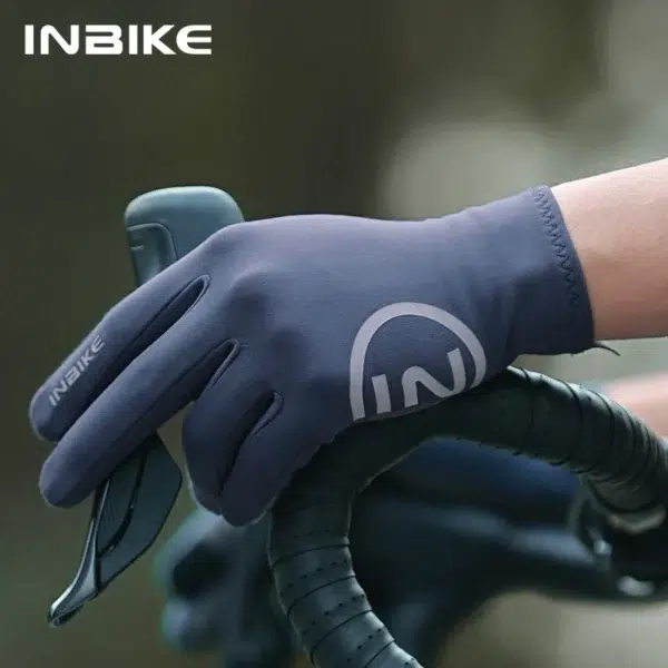 INBIKE Autumn Winter Thermal Bicycle Gloves Touch Screen Men Women MTB Road BikeGloves Sports Fitness Cycling Gloves