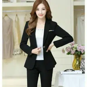 Suit Women's Coat Long Sleeve Short Korean Version Women's 2023 New Spring and Autumn Leisure Women's Suit Blazer Women