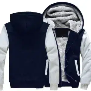 New Men's Jackets Coat Outdoors Fleece Warm Thicken Zipper Jackets Winter Hooded Coats