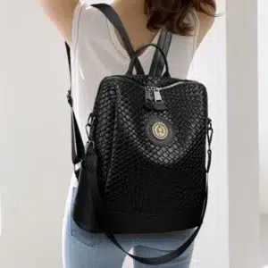 Luxury Women's Designer Brand Backpack With Large Capacity And Multifunctional Travel Backpack High Quality Leather Girl Mochila