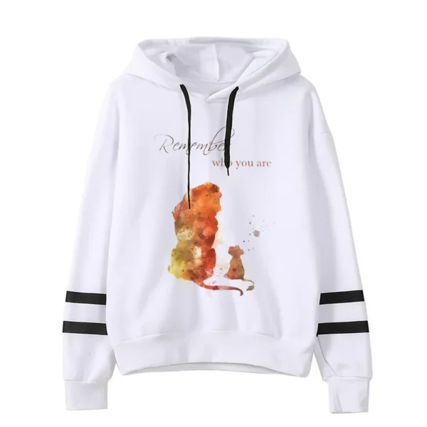 Funny 90s Women Hoodies Kawaii Hakuna Matata Hoodie Disney The Lion King Sweatshirt Women Clothes Hoody Famale - Image 5