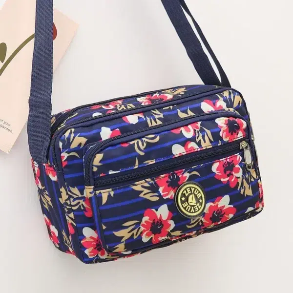 New Cloth Casual Backpack Messenger Nylon Canvas Bag Shoulder Middle-aged Mother Handbag Oxford Cloth Women's Crossbody Bag - Image 2