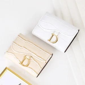 Cardholder Bank Business Credit Card Holder ID For Women Wallet Small Coin Purse Case Lady Document Cover Mini Money Clutch Bag