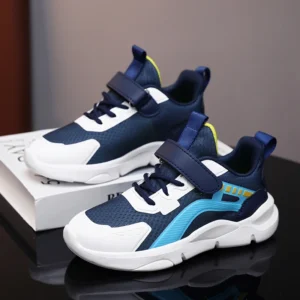 Summer Children Sneakers for Boys Mesh Breathable Running Sports Shoes Lightweight Kids Casual Shoes Outdoor Walking Sneaker