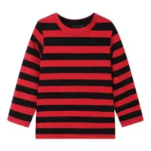 Mudkingdom Boys Girls T-Shirt Stripe Long Sleeve Tshirt for Kids Tee Shirt O-Neck Striped Tops Toddler Children Clothes Fashion