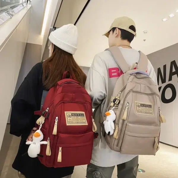 Fashion Big Student School Backpack Rucksack Girls Boys School Bag High Capacity Women Backpack Female Leisure Travel Mochila - Image 3