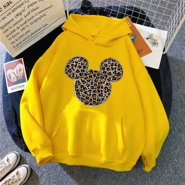 Fashion Hoodies Minnie Disney Hoodie Kawaii Mickey Mouse Women Sweatshirt Kids Boys Girls Harajuku Streetwear Clothes Unisex - Image 6