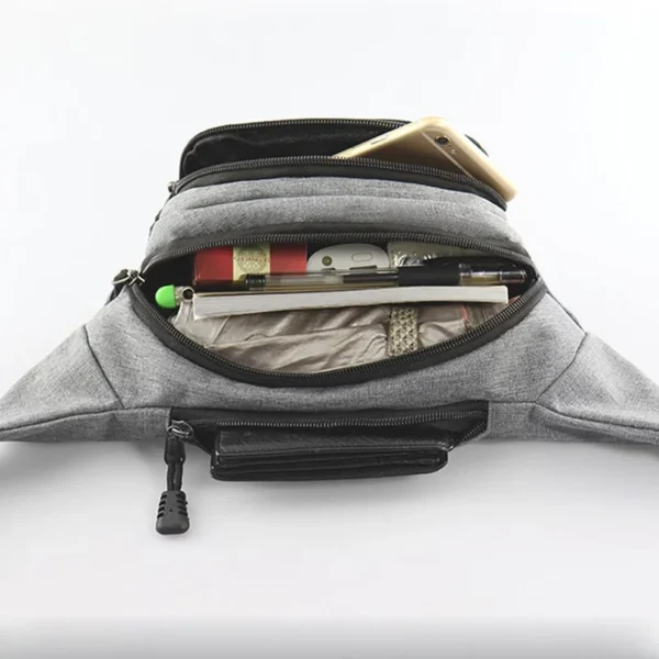 New Hip Belly Banana Bum Chest Belt For Men Women Waist Bag Male Female Fanny Pack Pouch Murse Purse Kidney Row Bumbag - Image 5