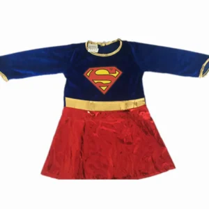 Adult Superwoman Dress Cosplay Costumes Super Girls Dress Shoe Covers Suit Superhero Woman Super Hero Kids Halloween Costume