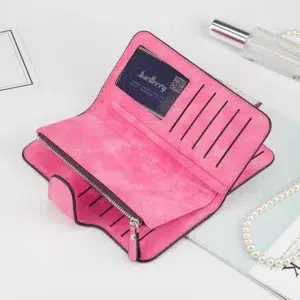 Baellerry New Long Women Wallets High Quality PU Leather Credit Card Holder Zipper Female Wallet Brand Coin Pocket Womens Purse