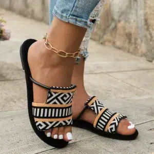 2024 Women Slippers Summer Flat Sandals Luxury Brand Casual Flip Flops Comfort Non-slip Female Slides Beach Shoes