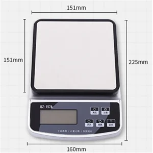 15KG/10KG/3KG Electronic Kitchen Scale Precision Digital Food Scale Household BBQ Baking Balance USB Charging Smart Coffee Scale