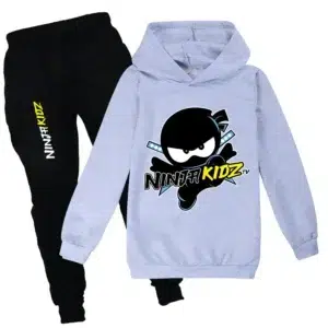 Ninja Boys Clothing Set Spring Autumn Fashion Hoodies Tracksuit NINJA KIDZ Hooded T-Shirt Suit Children Kid Girl Sweatshirt