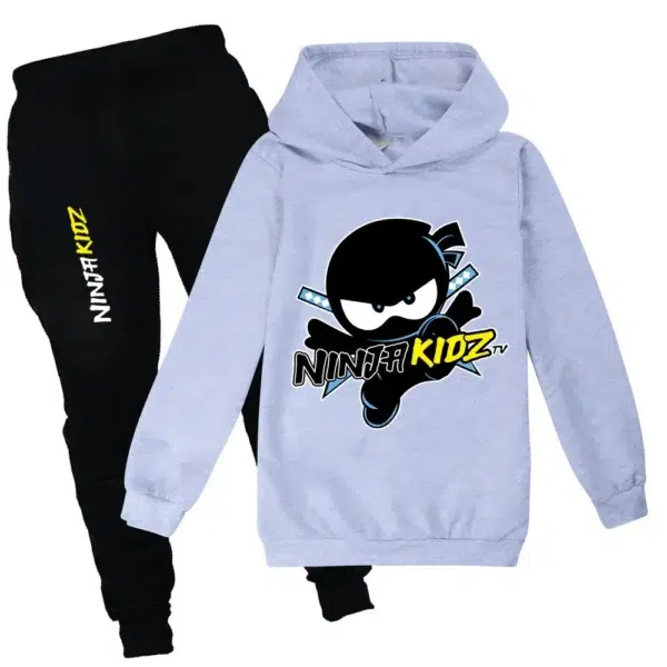 Ninja Boys Clothing Set Spring Autumn Fashion Hoodies Tracksuit NINJA KIDZ Hooded T-Shirt Suit Children Kid Girl Sweatshirt - Image 5