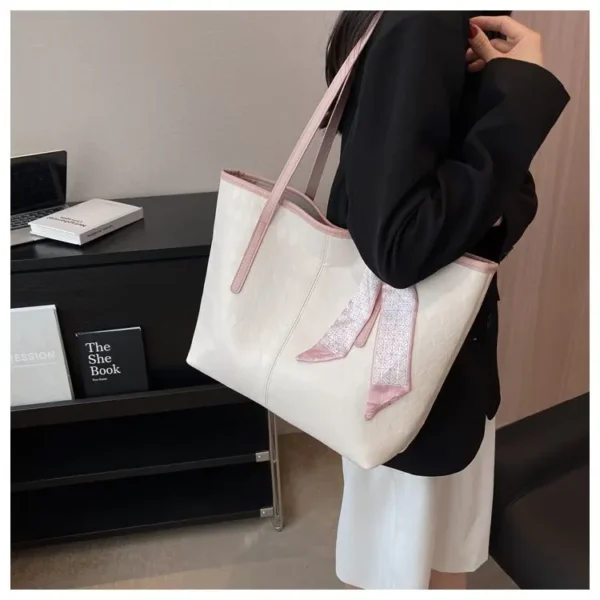 Luxury Brand Tote Bag Women Large Capacity Shopping Shoulder Bags Classic Bolsas De Mujer Handbags 2021 Designer Sac A Main Big - Image 3