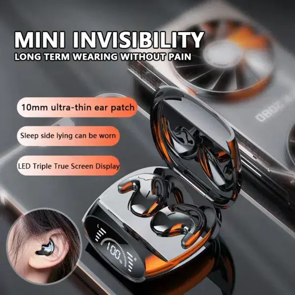 Xiaomi Sleep Invisible Headset Ipx5 Waterproof Wireless Bluetooth Earphone Earbuds With Mic For Phone Bluetooth 5.3 Headphones - Image 2