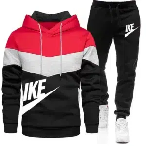 2024 New Men'S Autumn Winter Sets Zipper Hoodie Pants Pieces Casual Tracksuit Male Sportswear Brand Clothing Sweat Suit