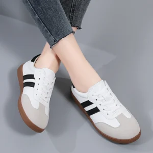 Women Sneakers Fashion Shoes Spring Trend Casual Flats Female New Fashion Comfort White Vulcanized Platform Shoes for Women