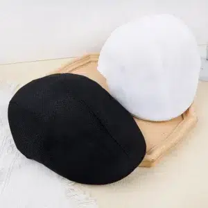 New Men Berets Spring Autumn Winter British Style Beret Hat Retro England Hats Male Hats Peaked Painter Caps for Dad