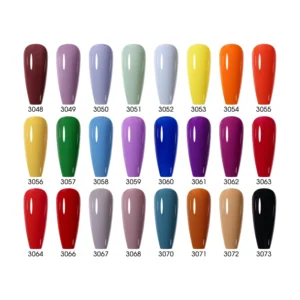 Clou Beaute Gel Nail Polish Neon Brown Royal Blue Red Green Pastal Nude Nail Art Varnishes Gel Lacquer Top Coat UV Gel Nail