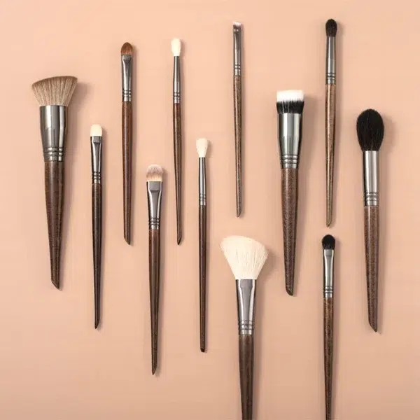 OVW Makeup brushes set Professional Natural goat hair brushes Foundation Powder Contour Eyeshadow make up brushes - Image 5