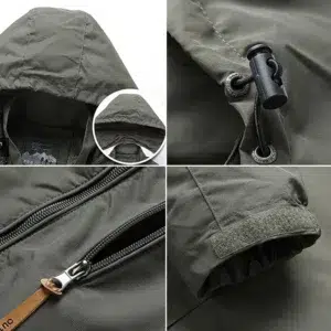 Windbreaker Men Tactical Jacket Waterproof Outdoor Hooded Coat Sports Military European Size S-5XL Field Climbing Thin Outwear