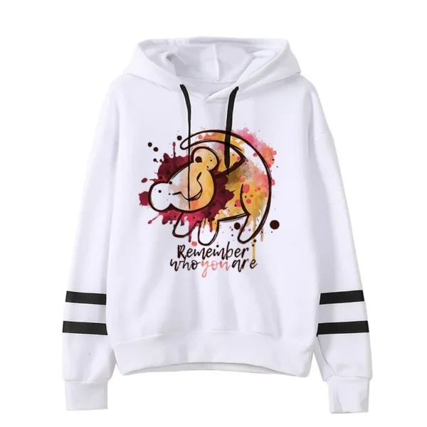 Funny 90s Women Hoodies Kawaii Hakuna Matata Hoodie Disney The Lion King Sweatshirt Women Clothes Hoody Famale