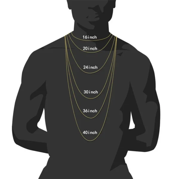 HNSP Luxury All Rhinestone 13MM Cuban Chain For Men Necklace Hip Hop Neck Male Jewelry Accessories - Image 6