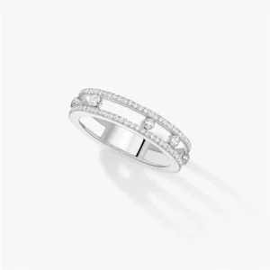 Mess ik MOVE ROMANE Rings Unique Personality Original Luxury Jewelry S925 Sterling Silver Wedding Gift for Women