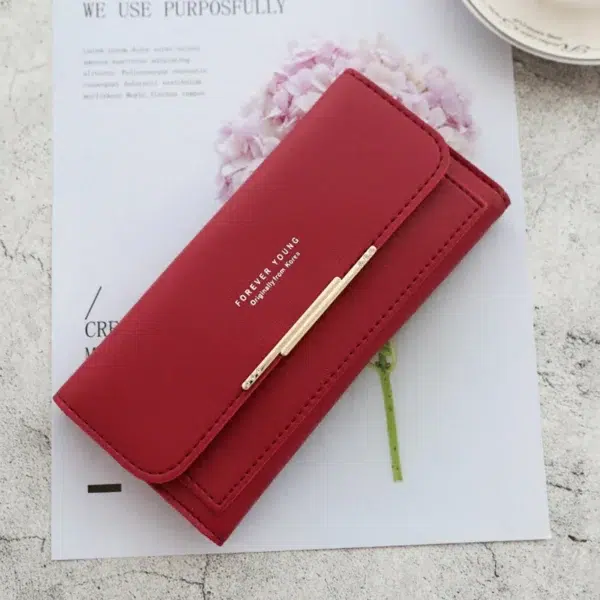 2024 Fashion Wallet Women's Purse Wallet Card Holder Female Clutch Long Purse Multi-card Holder Luxury Designer Lady Coin Purses - Image 4