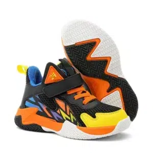 Brand Children Sneakers for Boys Mesh Breathable Basketball Shoes Kids Outdoor Tennis Training Athletic Shoes for Boys Sneakers