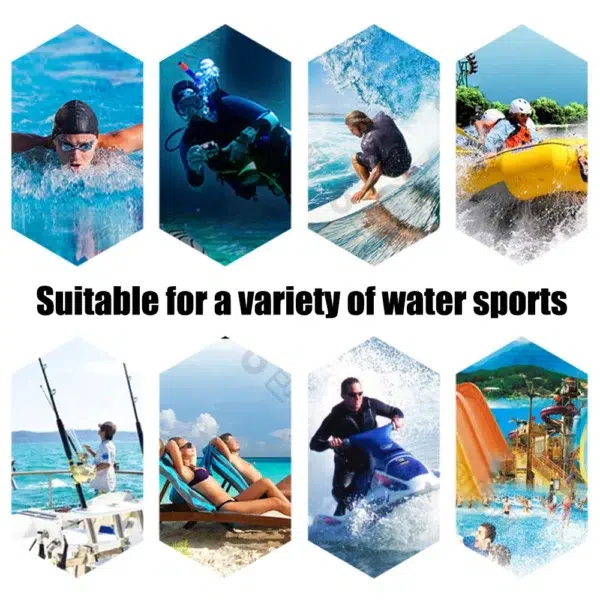 New Men's Quick-Drying Swimsuit Long-Sleeved Sun-proof Beach T-shirt Snorkeling Surfing Suit Water Sports Swimsuit Surfing Top - Image 6