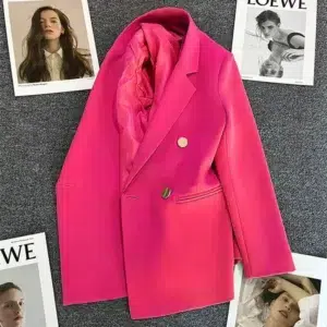 Spring Autumn Women's Fashion Jacket Chic Elegant Casual Sports Female Suit Coat Korean Jacket Women Blazers Outerwear