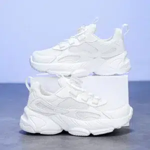 White Girls Sneaker Children Shoes New Spring Summer Platform Casual Sneaker Running Sports Tennis Kids Shoes for Girl