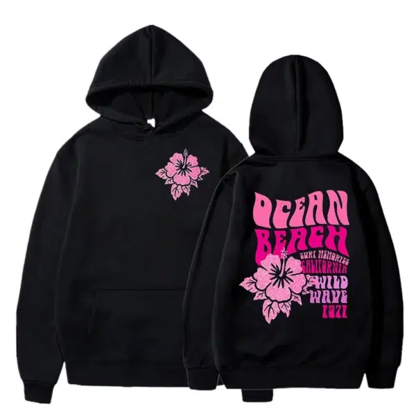 Ocean Beach Series Hoodies Boys Girls Travel Sweatshirts Funny Chasing Sunsets Trend Long Sleeve Streetwear Fashion Child Hoodie