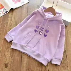 Teenage Girls Sweatshirts Spring Autumn Kids Hoodie Jackets Loose Tops Casual Long Sleeve Children's Clothes 8 10 12 14 Year